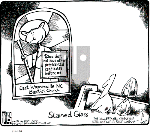 Tom Toles on Wednesday May 11, 2005 Comic Strip