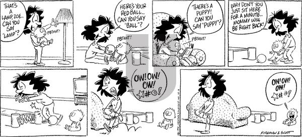 Baby Blues on Sunday December 6, 1992 Comic Strip
