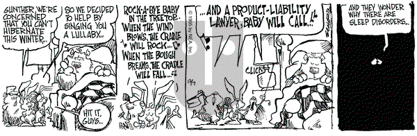 The Grizzwells on Thursday December 7, 1995 Comic Strip