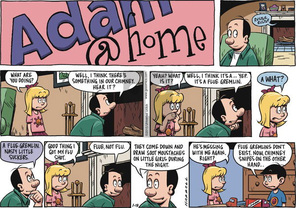 Adam@Home on Sunday January 18, 2015 Comic Strip