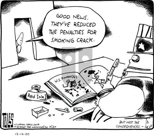 Tom Toles on Monday January 28, 2008 Comic Strip