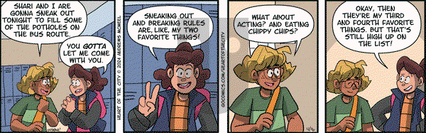 Heart of the City - Tuesday April 16, 2024 Comic Strip