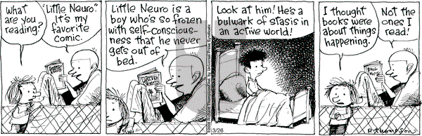 Cul de Sac on Wednesday March 26, 2008 Comic Strip