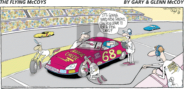 The Flying McCoys - Sunday February 25, 2007 Comic Strip