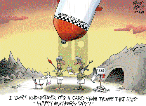 Glenn McCoy on Friday April 14, 2017 Comic Strip