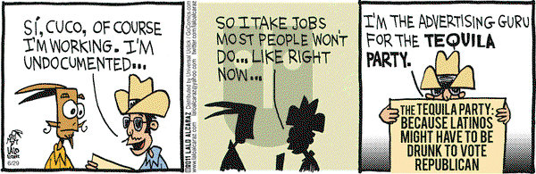 La Cucaracha on Wednesday June 29, 2011 Comic Strip