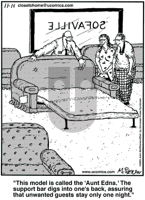Close to Home on Thursday November 20, 2003 Comic Strip