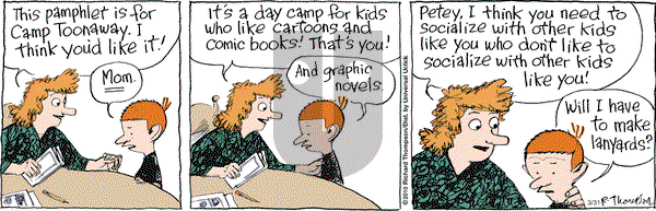 Cul de Sac on Wednesday March 31, 2010 Comic Strip
