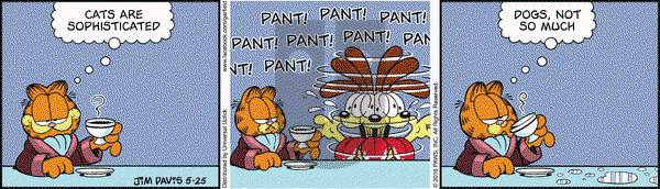 Garfield on Wednesday May 25, 2016 Comic Strip