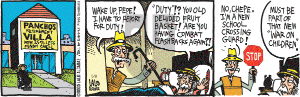 La Cucaracha on Monday May 9, 2005 Comic Strip