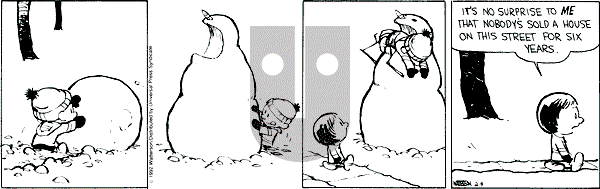 Calvin and Hobbes - Tuesday February 4, 1992 Comic Strip