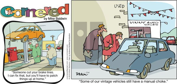 Cornered on Sunday February 4, 2018 Comic Strip