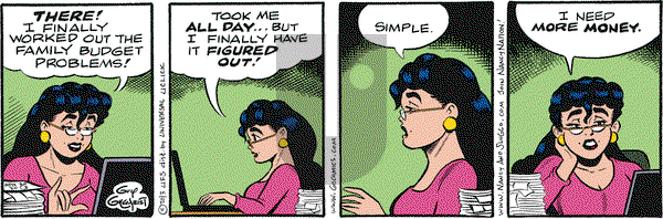 Nancy on Tuesday April 30, 2013 Comic Strip