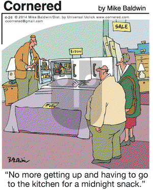 Cornered on Thursday April 24, 2014 Comic Strip