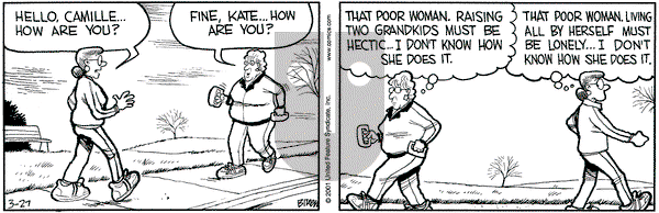 Grand Avenue on Tuesday March 27, 2001 Comic Strip