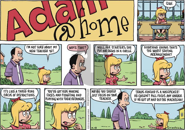 Adam@Home on Sunday September 13, 2015 Comic Strip