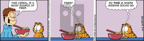 Garfield on Thursday May 24, 2012 Comic Strip