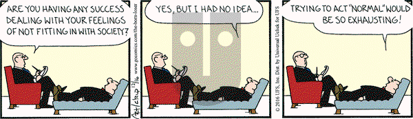 The Born Loser on Friday December 16, 2016 Comic Strip