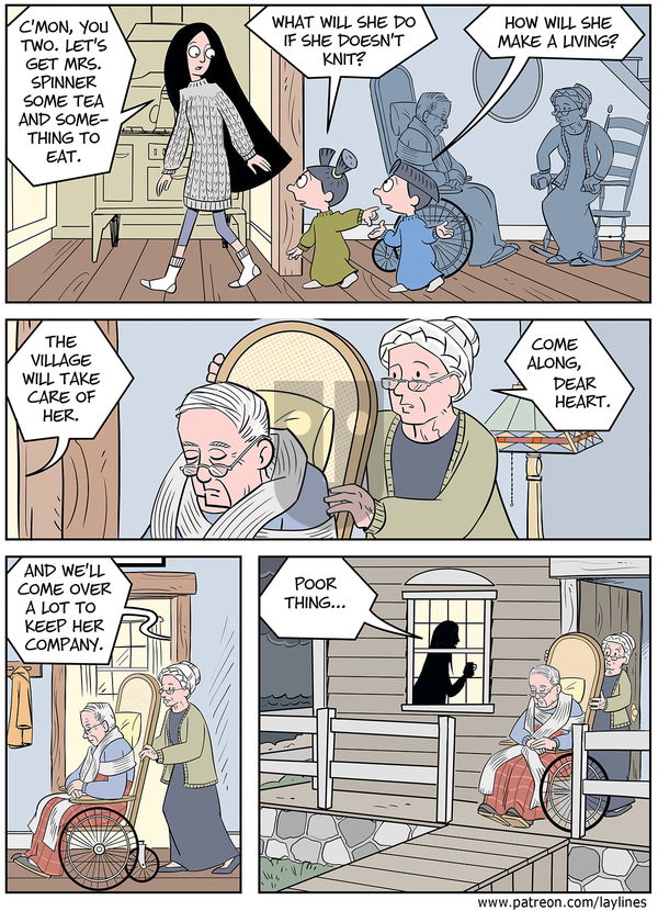 Lay Lines - Thursday October 1, 2015 Comic Strip