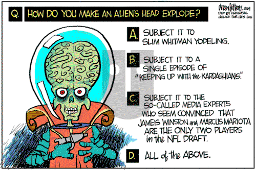 Win, Lose, Drew on Wednesday April 22, 2015 Comic Strip