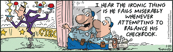 Frank and Ernest on Wednesday January 10, 2018 Comic Strip