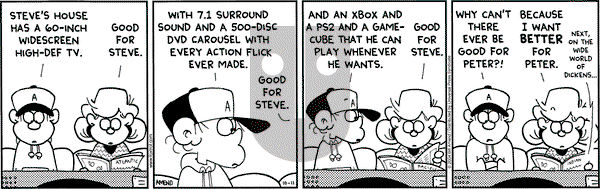 FoxTrot on Thursday April 21, 2005 Comic Strip
