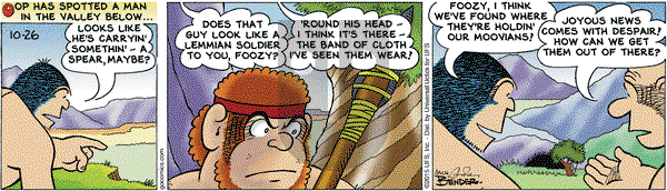 Alley Oop on Monday October 26, 2015 Comic Strip