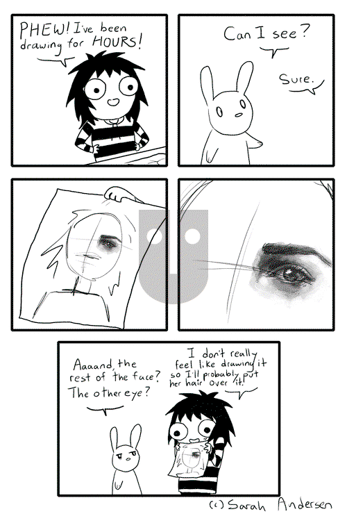 Sarah's Scribbles on Saturday January 31, 2015 Comic Strip