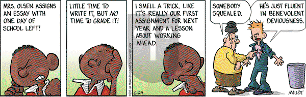 Frazz on Friday June 24, 2016 Comic Strip