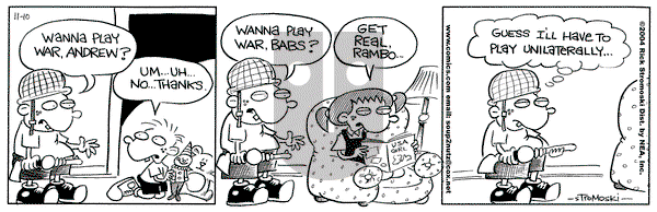 Soup to Nutz - Old on Wednesday November 10, 2004 Comic Strip