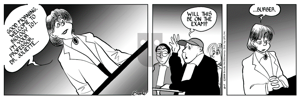 9 Chickweed Lane - Thursday October 7, 2004 Comic Strip