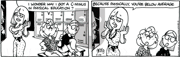 Luann on Tuesday May 23, 1989 Comic Strip