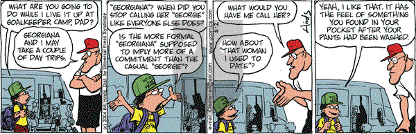 Cleats on Monday August 2, 2004 Comic Strip