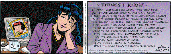 Nancy on Wednesday October 21, 2009 Comic Strip
