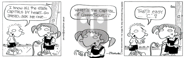 Soup to Nutz - Old on Tuesday April 29, 2003 Comic Strip