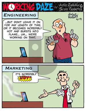 Working Daze on Wednesday April 9, 2025 Comic Strip