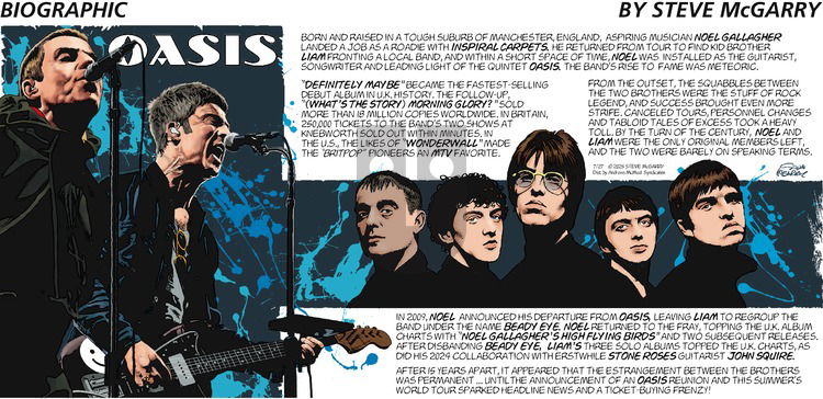 Biographic on Sunday July 27, 2025 Comic Strip