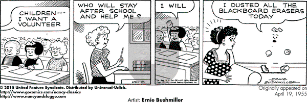 Nancy Classics on Saturday November 18, 2017 Comic Strip