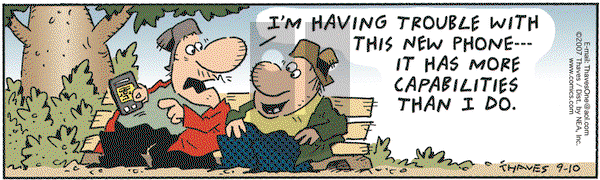 Frank and Ernest on Monday September 10, 2007 Comic Strip