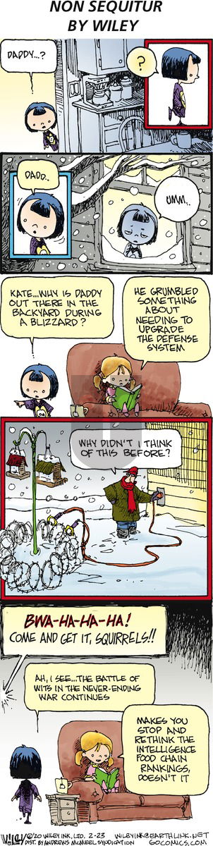 Non Sequitur on Sunday February 23, 2020 Comic Strip