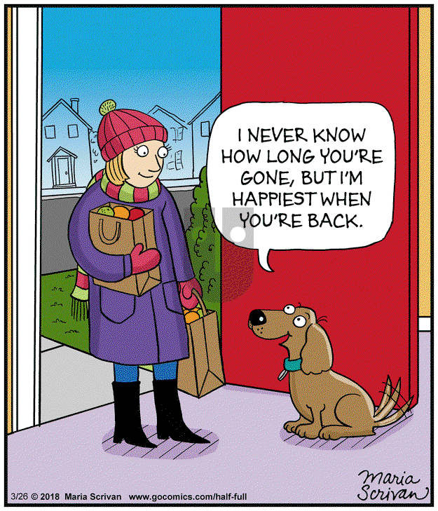 Half Full on Wednesday March 26, 2025 Comic Strip