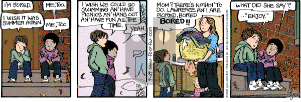 For Better or For Worse - Monday September 29, 2008 Comic Strip