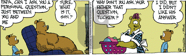 The Grizzwells on Wednesday August 8, 2018 Comic Strip