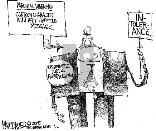 Matt Davies on Thursday January 27, 2005 Comic Strip