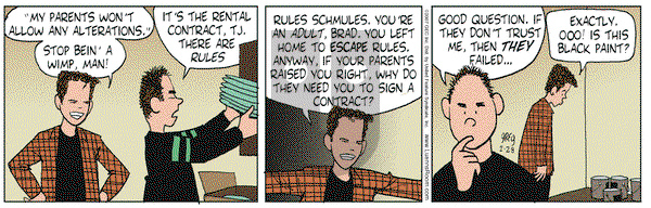 Luann on Wednesday February 28, 2007 Comic Strip