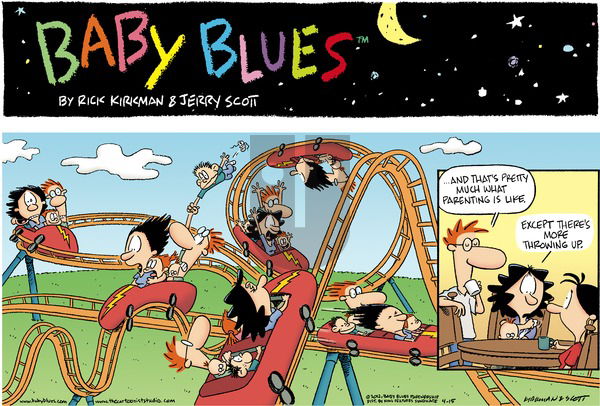 Baby Blues on Sunday April 15, 2012 Comic Strip