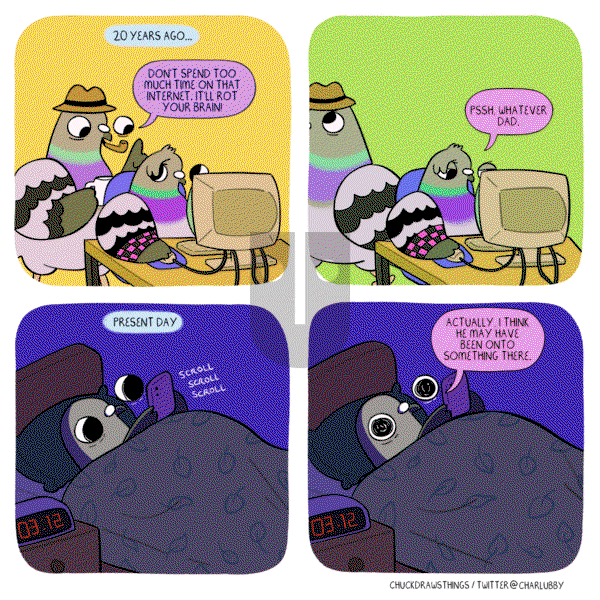 Chuck Draws Things on Tuesday November 21, 2023 Comic Strip