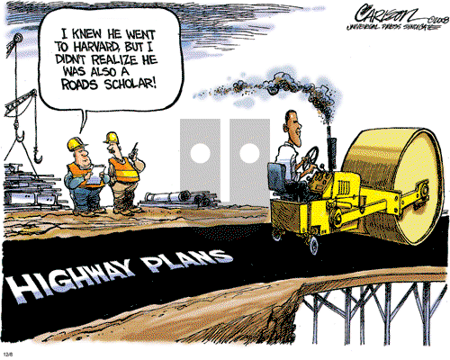 Stuart Carlson on Monday December 8, 2008 Comic Strip