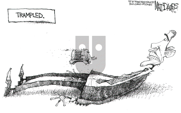Matt Davies on Wednesday April 13, 2011 Comic Strip