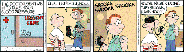 Drabble on Monday November 27, 2017 Comic Strip